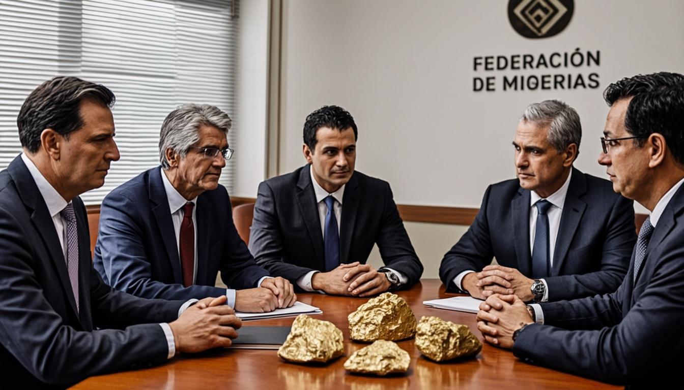 Reunión de la federación minera para estructurar el fondo común