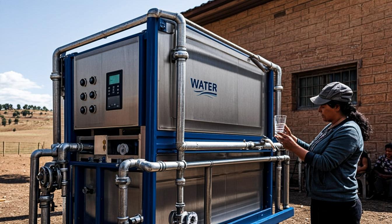 Sistema modular de potabilización de agua para comunidades rurales